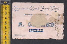 Chocolaterie du Grand Saint-Michel  - Landschap reclame Litho (488)