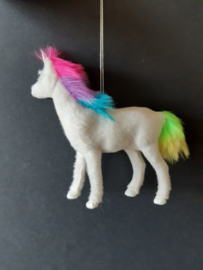 Unicorn Eenhoorn 1 regenboog kerstornament Kurt S. Adler