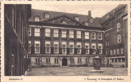 't Prinsenhof binnenplaats - Amsterdam - oude kaart [15039]