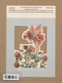Poezieplaatje The Pink Clover Fairy Cicely Mary Barker 392