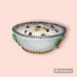 Crochet pattern PDF Gingerbread Bakery: Mixingbowl