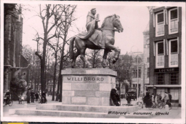 Willibrord Monument - Utrecht - oude kaart [15211]