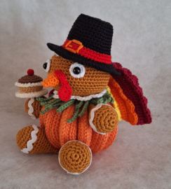 Haakpatroon PDF Gingerbread Kalkoen