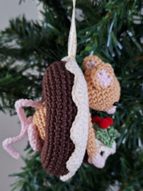 Haakpatroon PDF hanger Muis met Donut