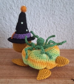 Crochet Pattern PDF Pumpkin Turtle Witch