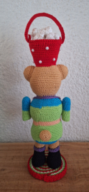 Haakpatroon PDF Teddybeer Nutcracker