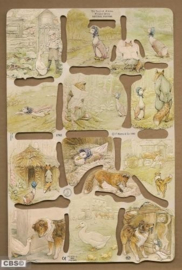 Beatrix Potter - Puddle-Duck poëzieplaatjes MLP 1782