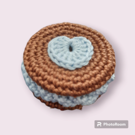 Chocolade crème koekje - verschillende kleuren