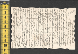 Speelkaarten - Frans - poezieplaatjes antieke kaart (304)