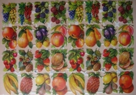 3155 EAS Dubbel Vel Allerlei Fruit Poezieplaatjes