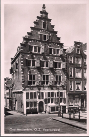 O.Z. Voorburgwal - Amsterdam - oude kaart [15460]