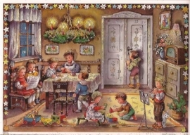 10356 Gezelligheid op Kerstavond Adventskalender