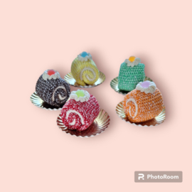 Crochet Pattern PDF Roll Pastries with coconut