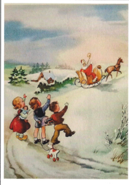 Dag, Sinterklaasje prentbriefkaart [1C1831]