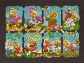 Kruger 98/92 Familie Teddybeer poezieplaatjes