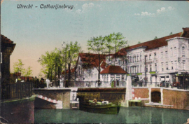 Catharijnebrug - Utrecht - oude kaart 1916 [15173]