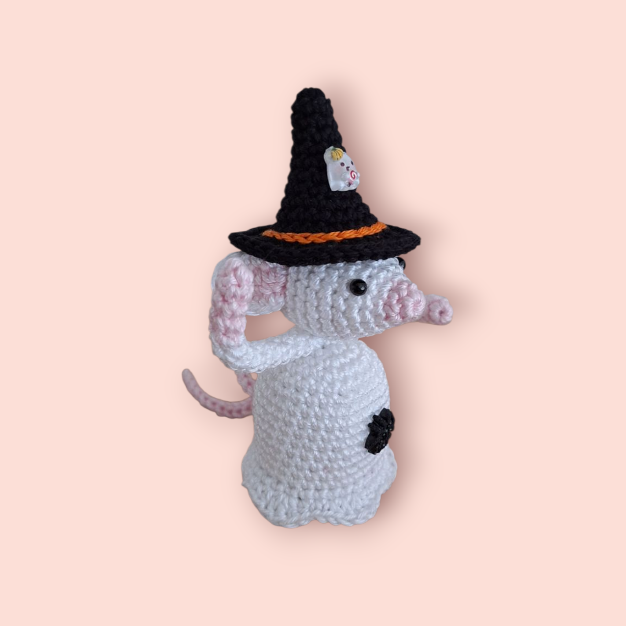 Haakpatroon PDF Halloween Spook Muisje