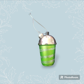 Smoothie Kerstornament glas