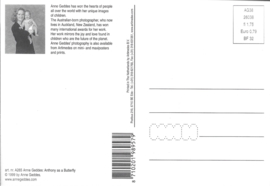 Anne Geddes kaart nr. A265: Anthony als Vlinder