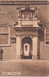 Prinsenhof - Delft - oude kaart [14894]