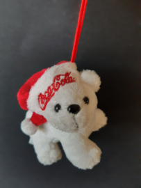 Coca-Cola pluchen ijsbeer kerstornament Kurt S. Adler