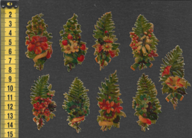 Bloemen takjes (9) - Vitello - antieke poezieplaatjes (758)