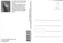 Anne Geddes kaart nr. A231:  Aardbeien Bloempot