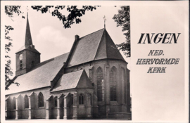 Ned. Herv. Kerk - Ingen - oude kaart [15515]