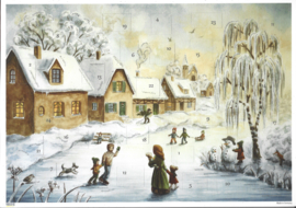 10513 Met Kerst gaan we schaatsen! Adventskalender