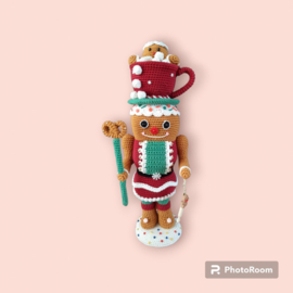 Haakpatroon PDF Gingerbread Nutcracker Warme Chocolademelk