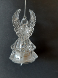 Transparante engeltje 2 met licht kerstornament Kurt S. Adler
