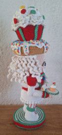 Haakpatroon PDF Nutcracker Donut Cupcake