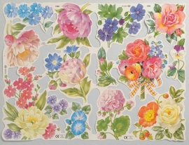 Allemaal bloemen poezieplaatjes 1989 & 1990