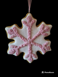 Sneeuwster koekje kerstornament Kurt S. Adler