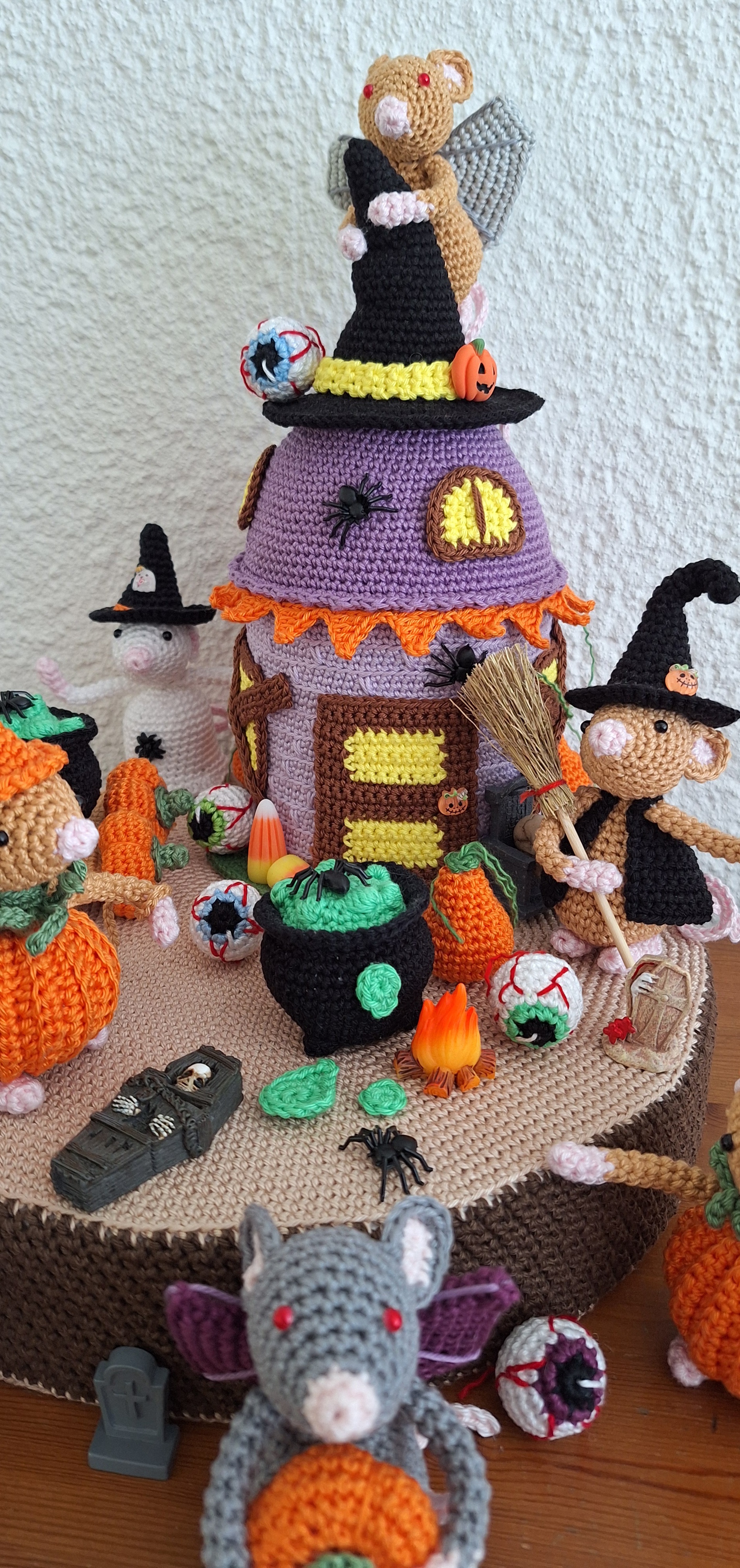 Compleet Haakpatroon PDF Halloween Muizenhuis (6 patronen)
