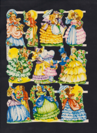 Meisjes met mooie jurken poezieplaatjes MLP 1695