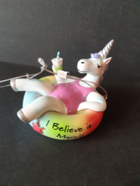 Unicorn Eenhoorn believe kerstornament Kurt S. Adler