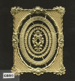 Frames - Schilderijlijstjes (4) gouden poëzieplaatjes 1192