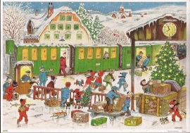 10394 Daar is de Kersttrein Adventskalender