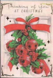 Lucifersboekje met Kerst stickers - 30 stuks (WH1088)