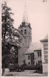 Groote Kerk a.d. Kerkbrink - Hilversum - oude kaart [15450]