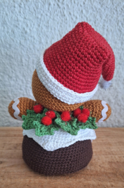 Crochet Pattern PDF Gingerbread Christmas Pudding