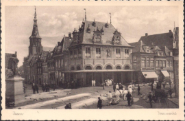 Kaasmarkt - Hoorn - oude kaart [15502]