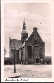 Groote Kerk - Zaandam - oude kaart [15492]
