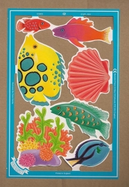 C5023: Kleurige vissen poezieplaatjes