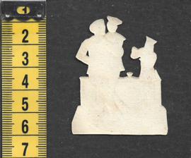 Matrozen maken lol antiek poezieplaatje (780)