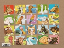 Maves Mini Dieren 205 Spaanse poezieplaatjes