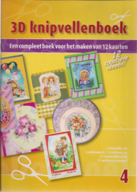 Boek met plaatjes om 12 kaarten te maken