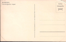 Karolingische kapel - Nijmegen - oude kaart [15471]
