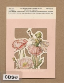 Poezieplaatje The Shirley Poppy Fairy Cicely Mary Barker 393